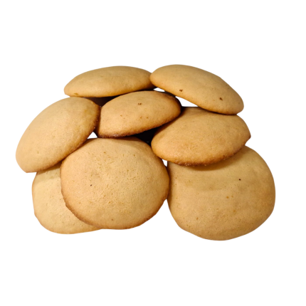 Vários biscoitos caseiros amontoados