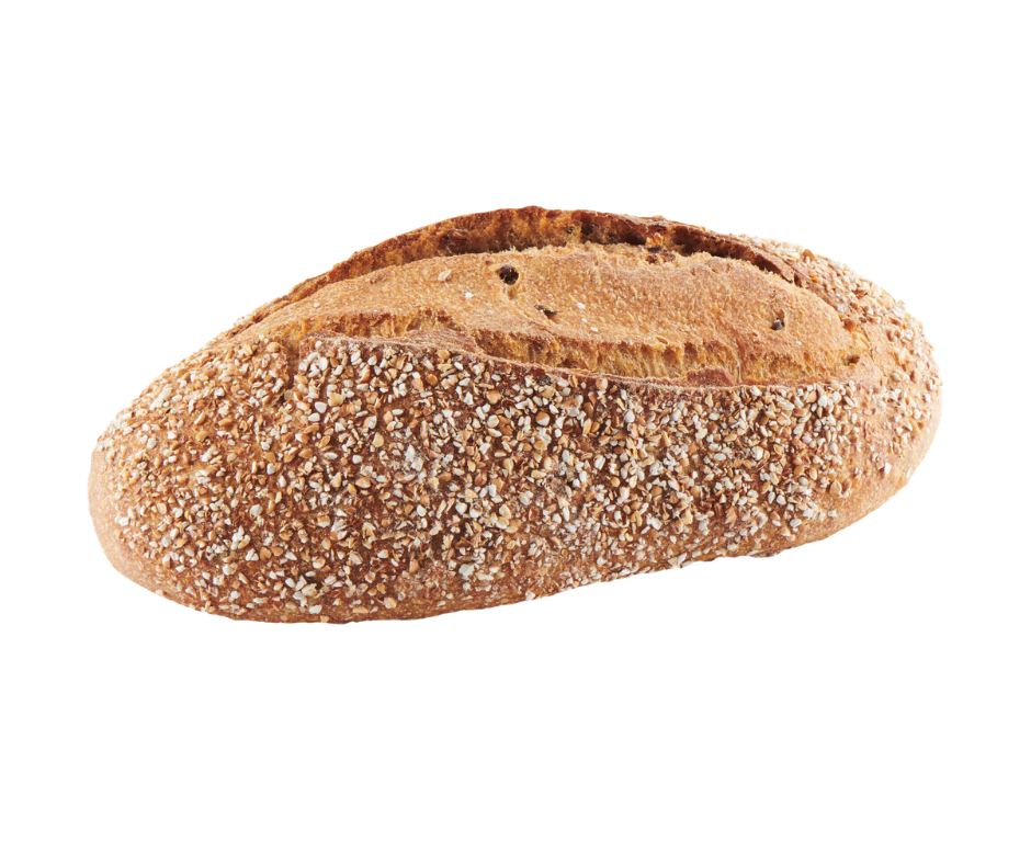 Pão de Barbela com crosta com grão de sarraceno partidos