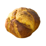 Pão de ABóbora com ma crosta rústica